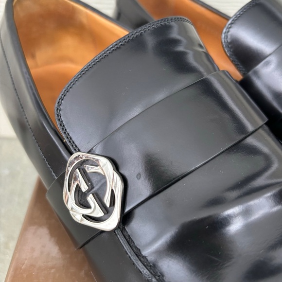 Gucci GG Patent Leather Loafer Shoes ? main image 7